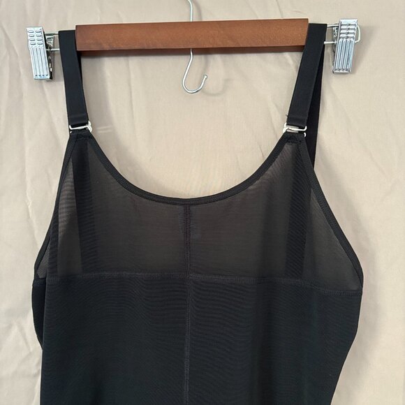 Shaperx Womens Black Open Bust Bodysuit/Fajas Tummy Control Size XL - Picture 9 of 12